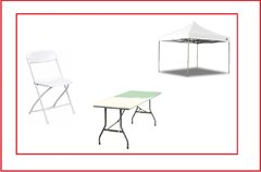 Tables / Chairs / Tents