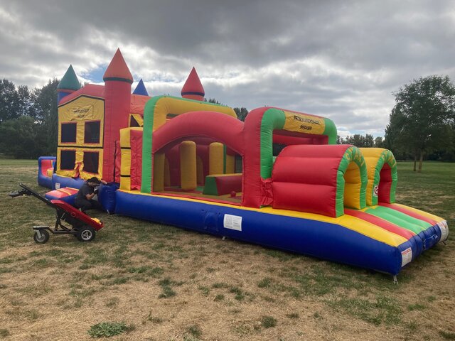 Combo Obstacle Course 53ft DRY Combo Obstacle Course 53ft DRY