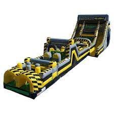 70ft Nuclear Obstacle with Double Slide 70ft Nuclear Obstacle with Double Slide