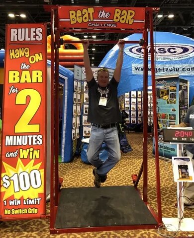 Hang Time - Beat the Bar Challenge (up to 4 Hour Rental) Hang Time - Beat the Bar Challenge (up to 4 Hour Rental)