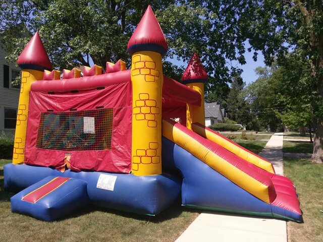 Castle Combo with Slide (Dry) Castle Combo with Slide (Dry)