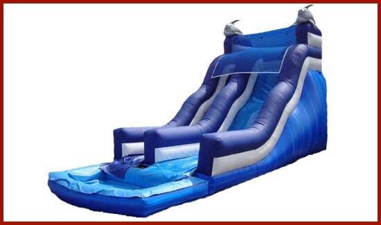 16' Dolphin Slide w/Ball Pit 16' Dolphin Slide w/Ball Pit