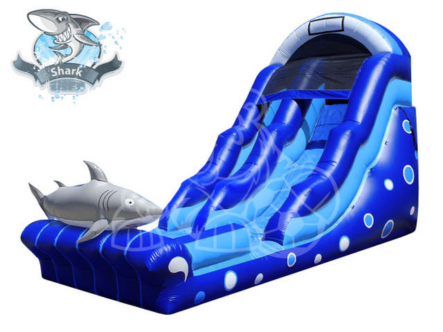 18' Jaws Waterslide with Pool 18' Jaws Waterslide with Pool