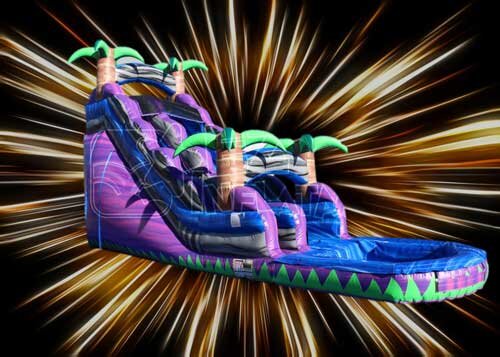 18' Purple Crush Waterslide With pool 18' Purple Crush Waterslide With pool