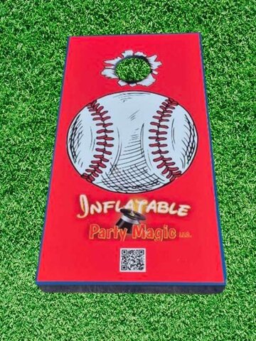 Baseball Cornhole Game Rental (bean bag toss) Baseball Cornhole Game Rental (bean bag toss)