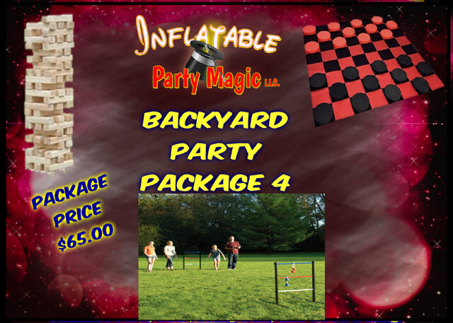 Backyard Party Package 4 Backyard Party Package 4