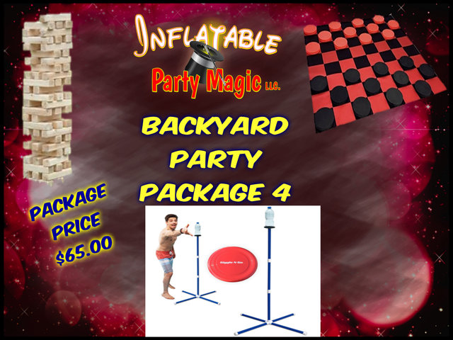 Backyard Party Package 4 Backyard Party Package 4