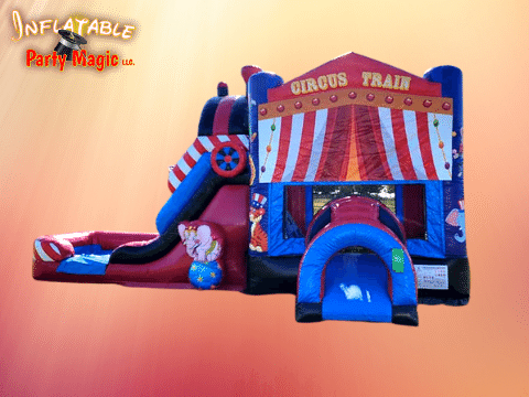Circus Bounce House Combo dry use Circus Bounce House Combo dry use