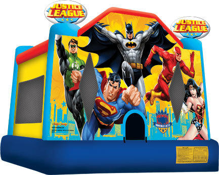 Justice League Licensed Bounce House Justice League Licensed Bounce House