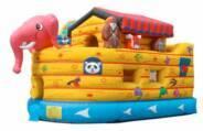 Noah's Ark Bounce with basketbal goal Noah's Ark Bounce with basketbal goal