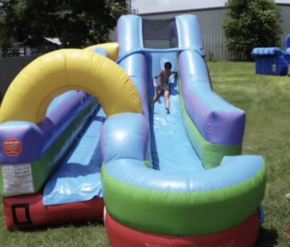 34 foot Combo Slip N Water Slide 34 foot Combo Slip N Water Slide