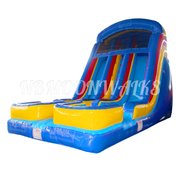 18 Foot Dual Lane Slide WET or DRY 2B Delivery only 4 Hour Rental 18 Foot Dual Lane Slide WET or DRY 2B Delivery only 4 Hour Rental