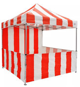 Canopy Carnival Kit 8x8 Pop Up Canopy Tent Vendor Booth with Sidewalls Canopy Carnival Kit 8x8 Pop Up Canopy Tent Vendor Booth with Sidewalls