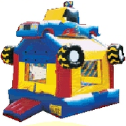 Monster Truck w/2E Blowers-15'X15' Monster Truck w/2E Blowers-15'X15'