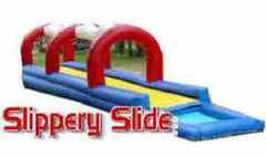 Single Lane Slippery Slide w/pool 1B Single Lane Slippery Slide w/pool 1B