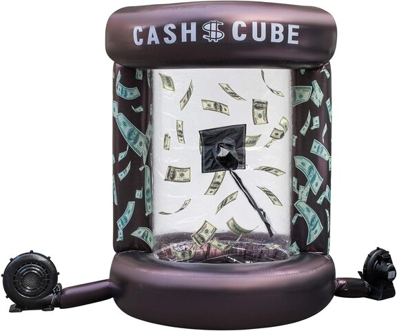 Inflatable Cash Cube