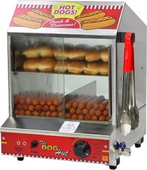 Hot Dog & Bun Warmer / Steamer
