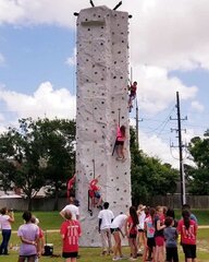 32' Rock Wall -- 4 Climbing Stations