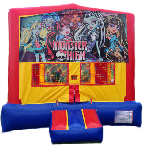Monster High Purple & Pink Bounce House