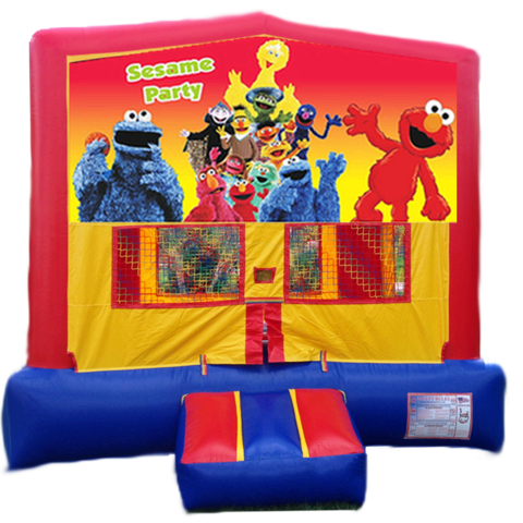 SESAME STREET PARTY Bounce House