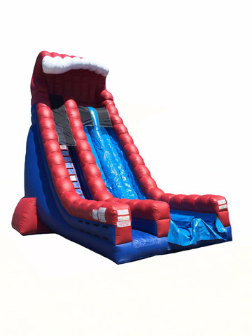Old Glory Dual Lane Dry Slide Old Glory Dual Lane Dry Slide