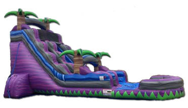 Purple Crush Waterslide with Pool Purple Crush Waterslide with Pool
