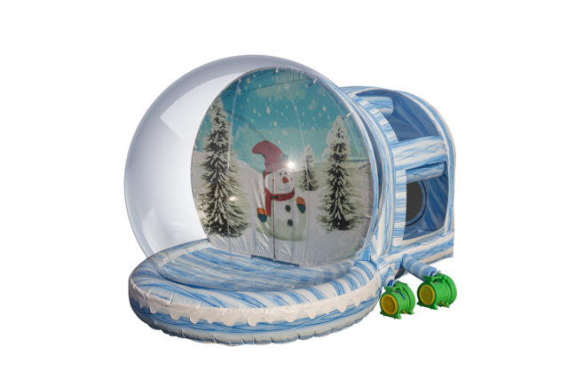 Inflatable Snow Globe Dual Chamber