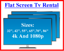 Flat Screen TVs, TV Stands