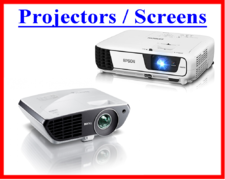 Projectors and Screens