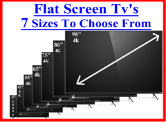 Flat Screen TVs, TV Stands Flat Screen TVs, TV Stands