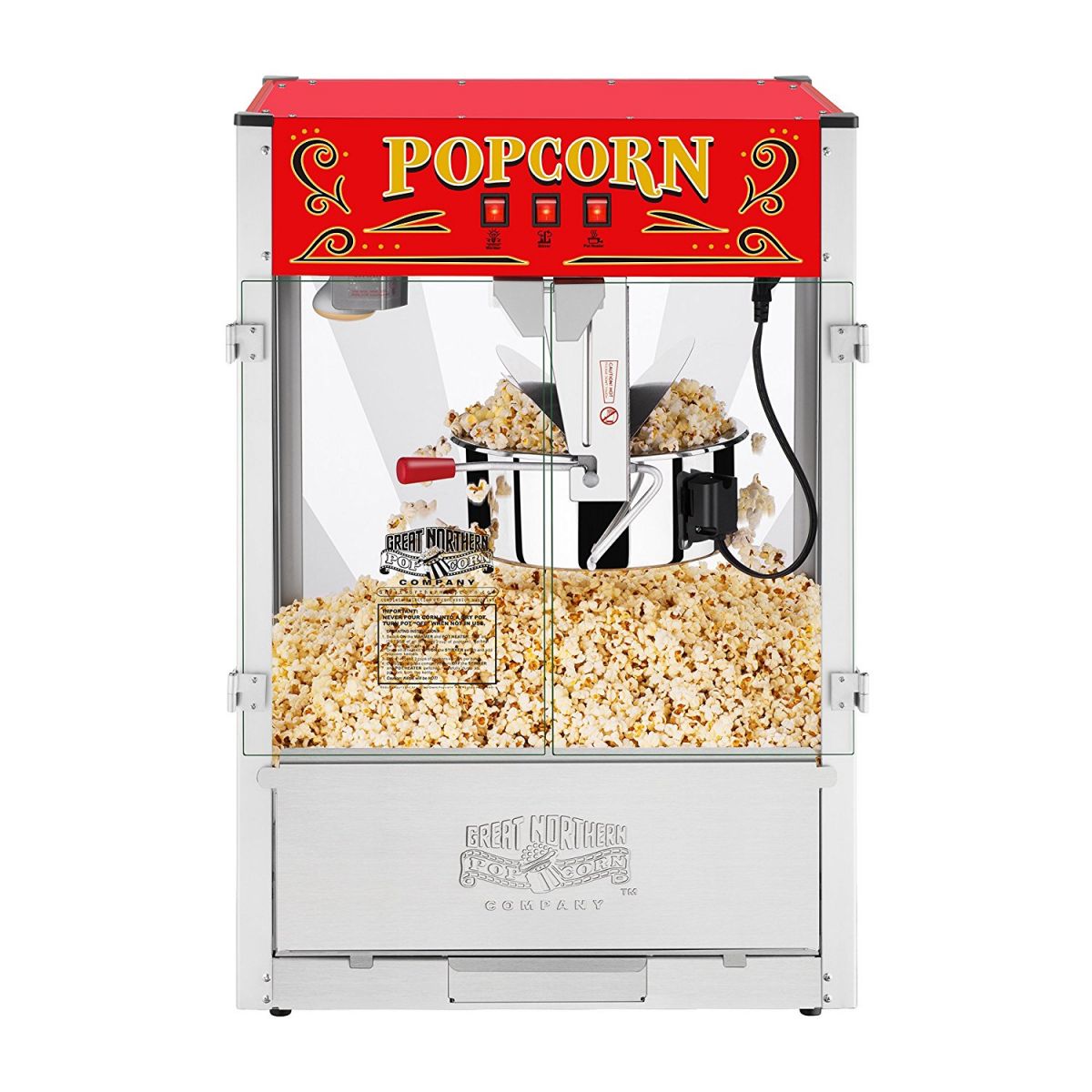 Large Commercial 16oz Pop Corn Machine Rental Denver Aurora Boulder Littleton