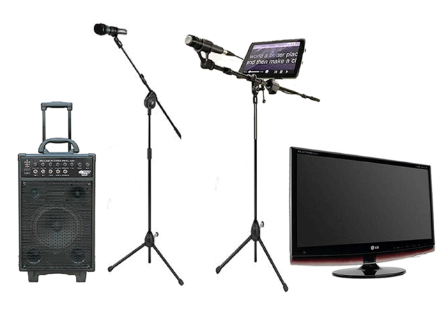 Digital iPad Karaoke Rental With 32 Inch TV, 800 Watts Digital iPad Karaoke Rental With 32 Inch TV, 800 Watts
