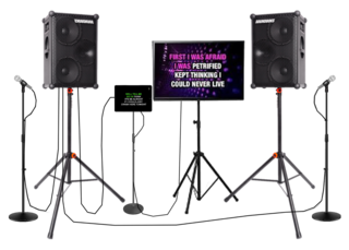 Mega Digital iPad Karaoke Rental with TV