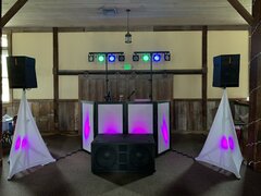 Premium DJ Complete Party Package With Lights and 18x18 Dance Floor