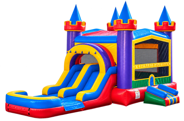 Royal Castle Water Slide Combo Royal Castle Water Slide Combo
