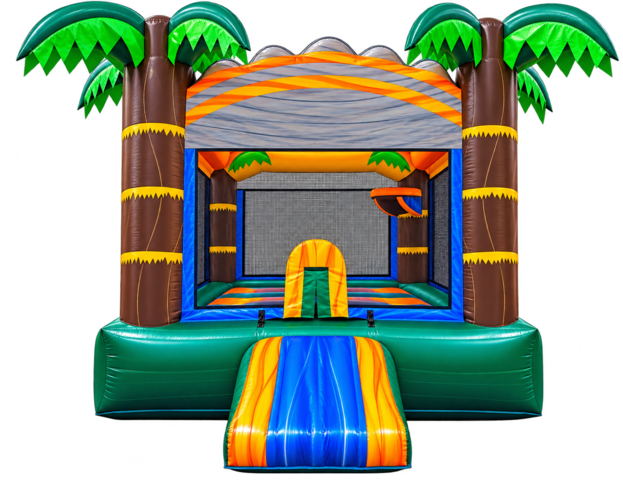 Tropical Palm Tree Bounce House Tropical Palm Tree Bounce House