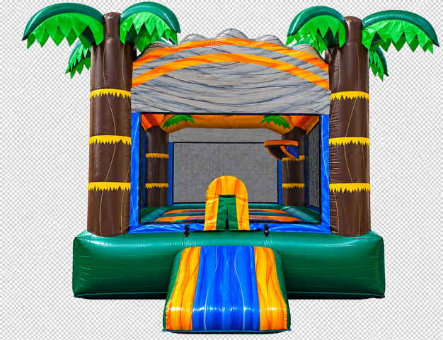 Tropical Palm Tree Bounce House Tropical Palm Tree Bounce House