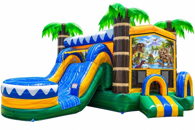 Dinosaur Combo Bounce House Dinosaur Combo Bounce House