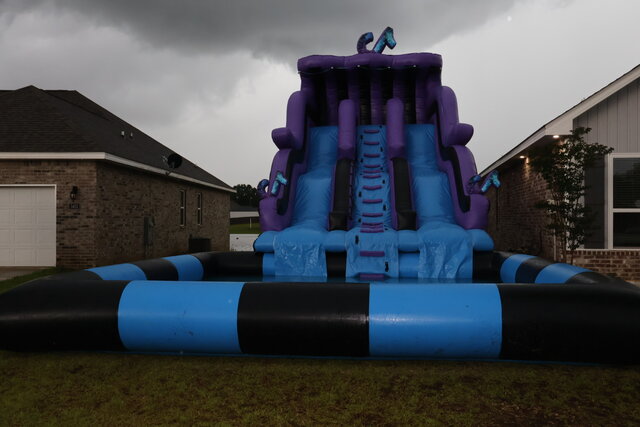 Tiktok Double Lane Slide 26 ft Tiktok Double Lane Slide 26 ft