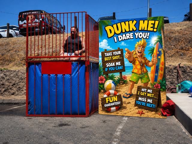 Dunk Tank Rentals - Dunk for rent in northern california