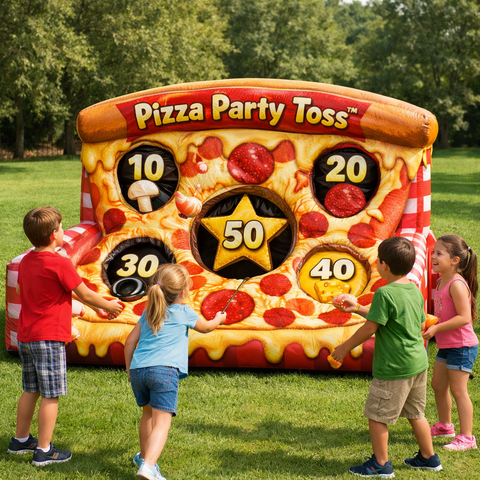 Pizza Toss Inflatable Game