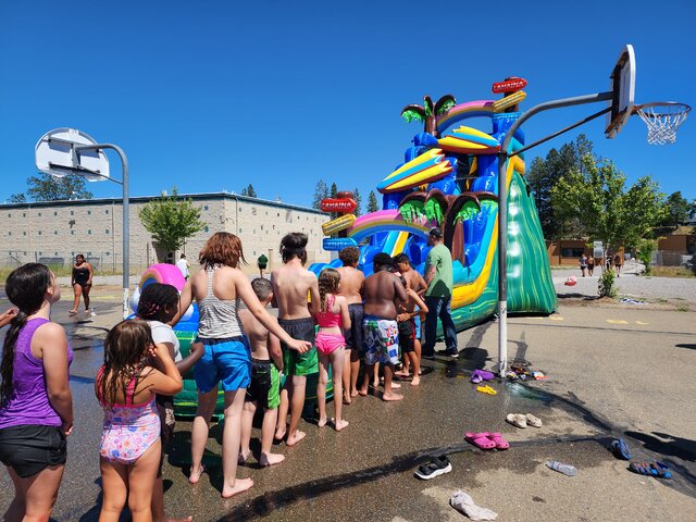 kids water slide inflatable rentals