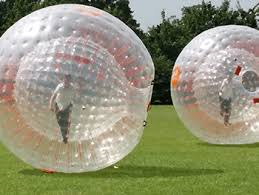 Inflatable zorb ball rentals