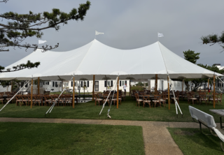 32'x70' Sailcloth Tent