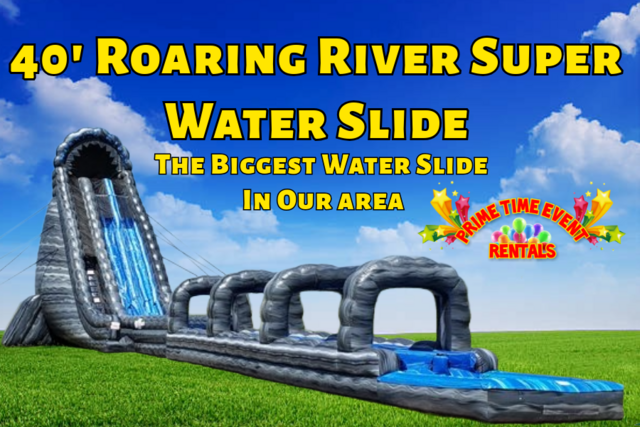 40' Roaring River Super Water Slide 40' Roaring River Super Water Slide