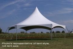 *30' Hexagon High Peak Tent *30' Hexagon High Peak Tent