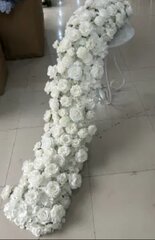 White Floral Runner