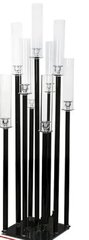 9Arms Black Metal Candle Holders