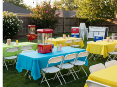 Tables, Chairs, Concessions & More Tables, Chairs, Concessions & More