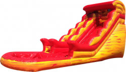 18' Hot Lava Waterslide 18' Hot Lava Waterslide